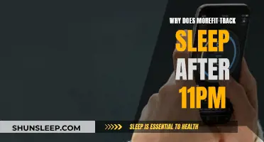 Sleep Tracking: Why Morefit Starts After 11 p.m