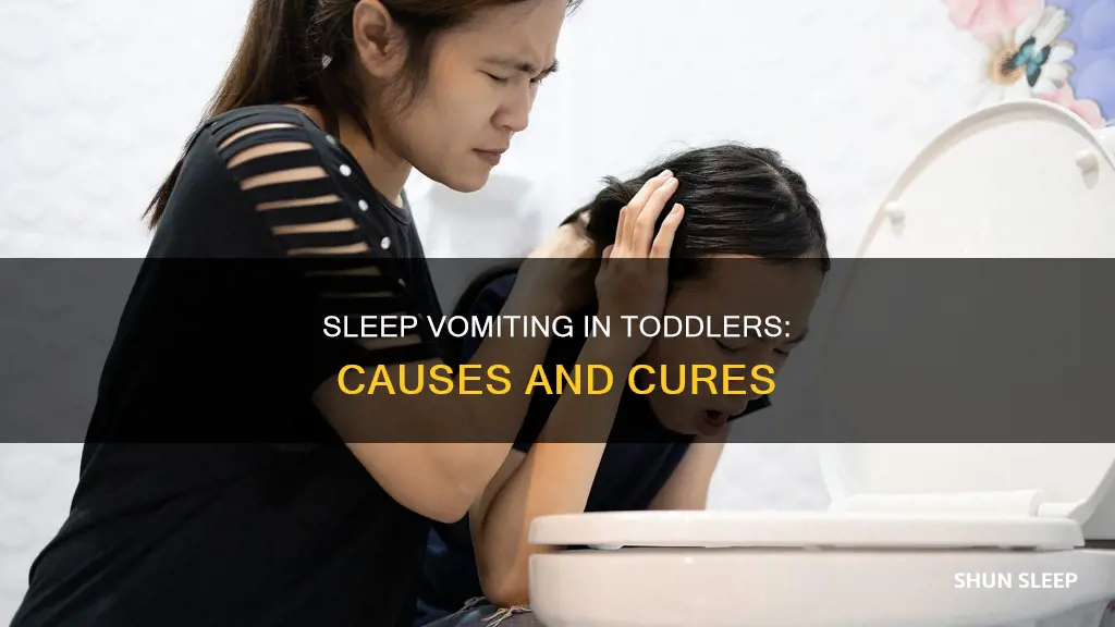 why does my 1 year old vomit in sleep