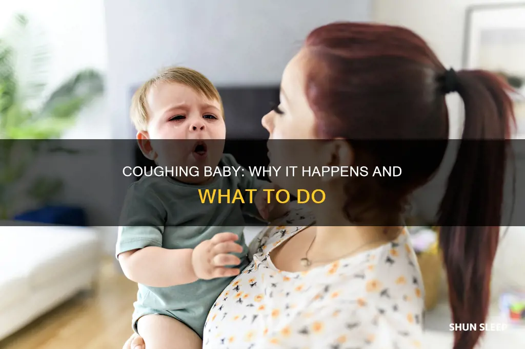 why does my 2 month old cough in his sleep