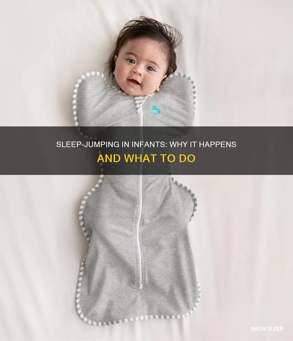 why does my 2 month old jump in his sleep