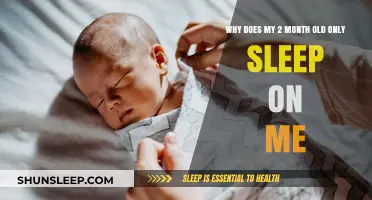 Baby Sleeps Only on Me: Why?