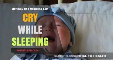 Understanding Why Your 4-Month-Old Cries During Sleep: Causes and Solutions