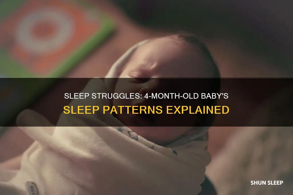 why does my 4 month old not want to sleep