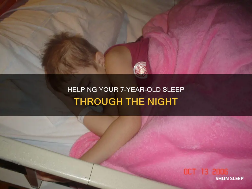 why does my 7 year old struggle to sleep