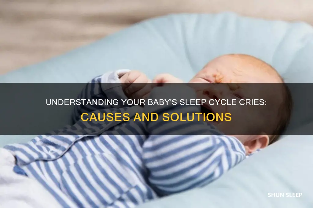 why does my baby cry between sleep cycles