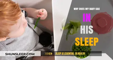 Why Babies Gag During Sleep: Causes and When to Worry