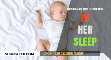 Why Babies Lift Their Legs While Sleeping: Causes and Concerns