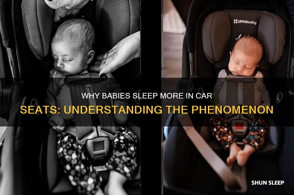 why does my baby sleep more in her car seat