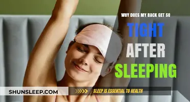 Why Your Back Feels Tight After Sleeping: Causes and Solutions