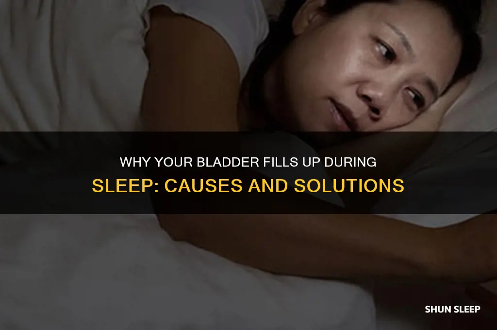 why does my bladder get full when sleeping