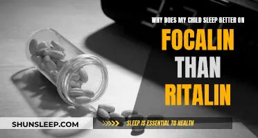 How Focalin Helps Children Sleep Better Than Ritalin