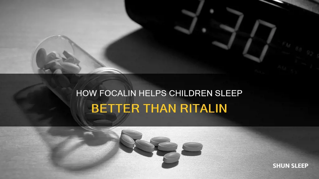 why does my child sleep better on focalin than ritalin