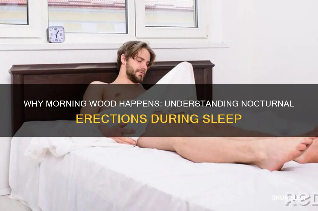 why does my cock get hard when i sleep