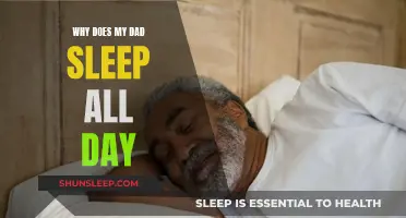 Dad's Sleeping All Day: A Health Concern or Something Else?