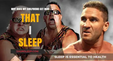 Why Does My Girlfriend Get Mad When I Sleep?