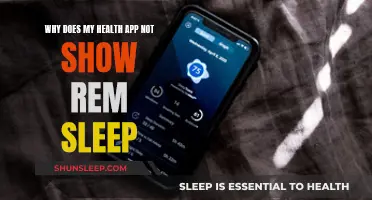 REM Sleep Missing: Health App's Data Conundrum