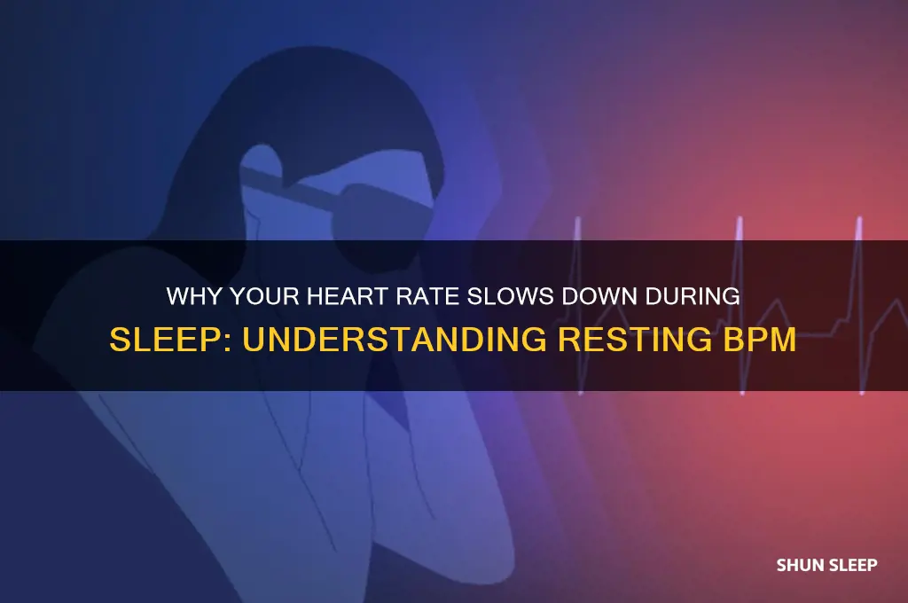 why does my heartrate get so slow when sleeping