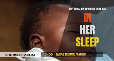 Understanding Your Newborn's Sad Expressions During Sleep