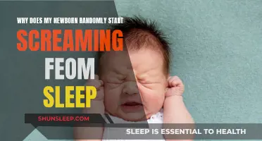 Newborn Woes: Sudden Screams from Slumber