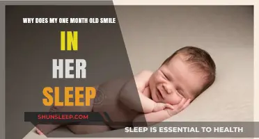 Babies Smile in Sleep: A Sign of Development