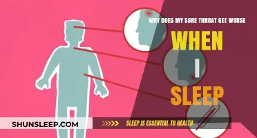 Why Sore Throats Intensify at Night: Causes and Remedies