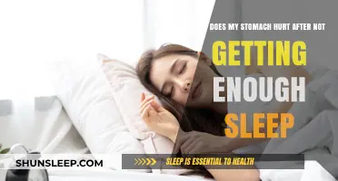 Sleep Deprivation and Stomach Pain: Understanding the Gut-Sleep Connection
