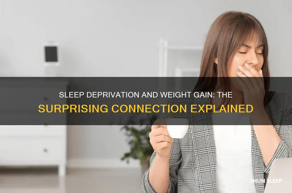 why does not getting enough sleep cause weight gain