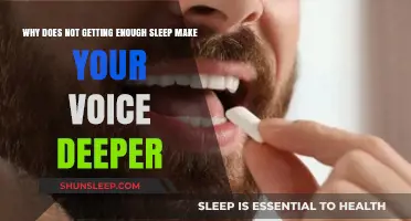 Sleep Deprivation and Vocal Changes: Why Your Voice Deepens Without Rest