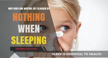 Why One Nostril Clogs During Sleep: Unraveling the Mystery