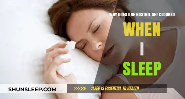 Why One Nostril Clogs During Sleep: Causes and Solutions