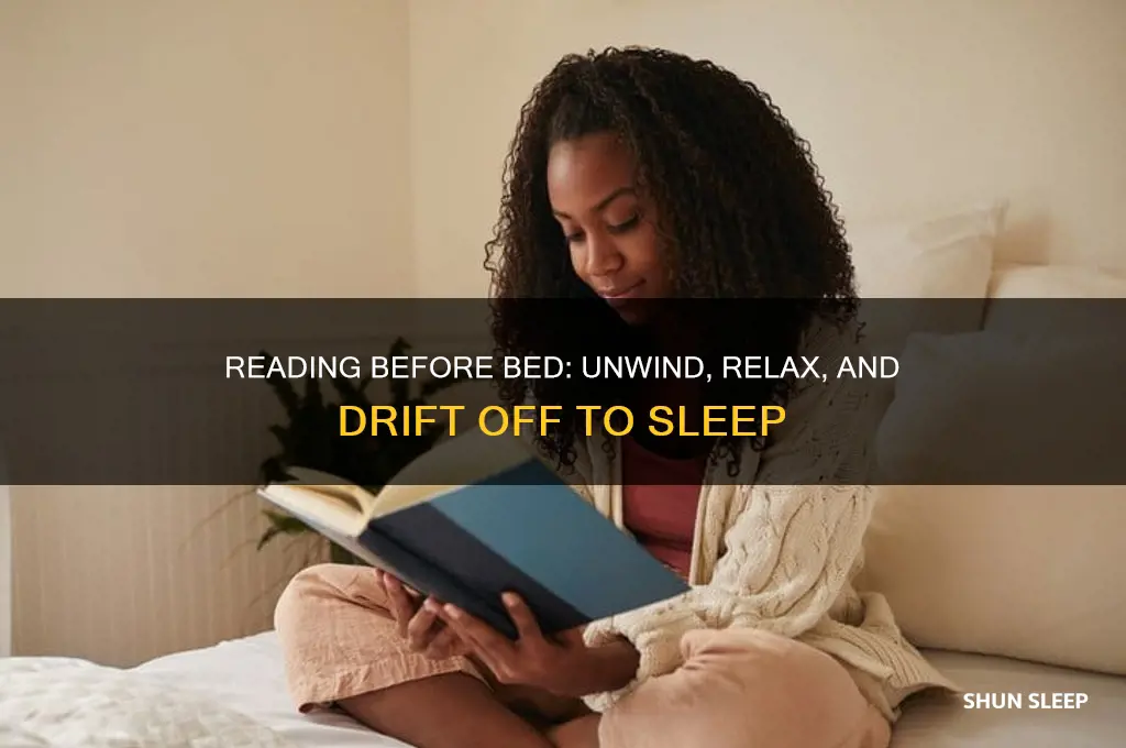 why does reading help you sleep