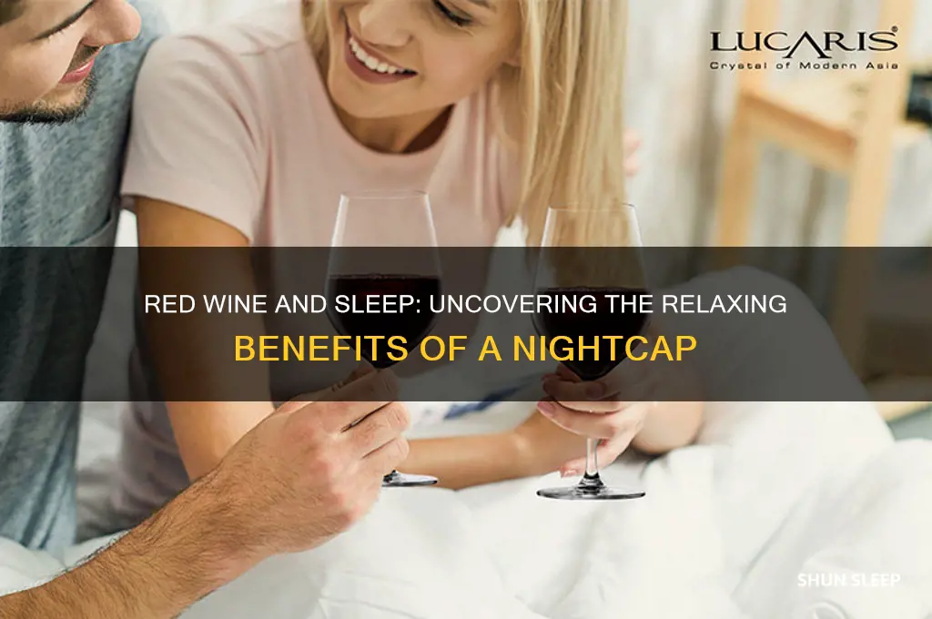 why does red wine help you sleep