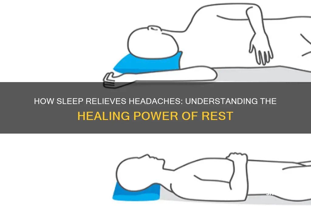 why does sleep help a headache
