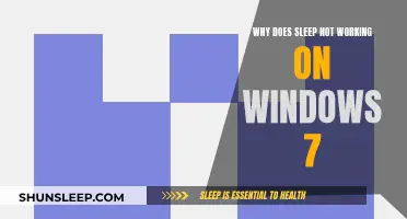 Sleep Mode Not Working on Windows 7: Troubleshooting Guide
