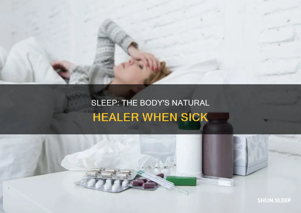 why does sleep work when your sick