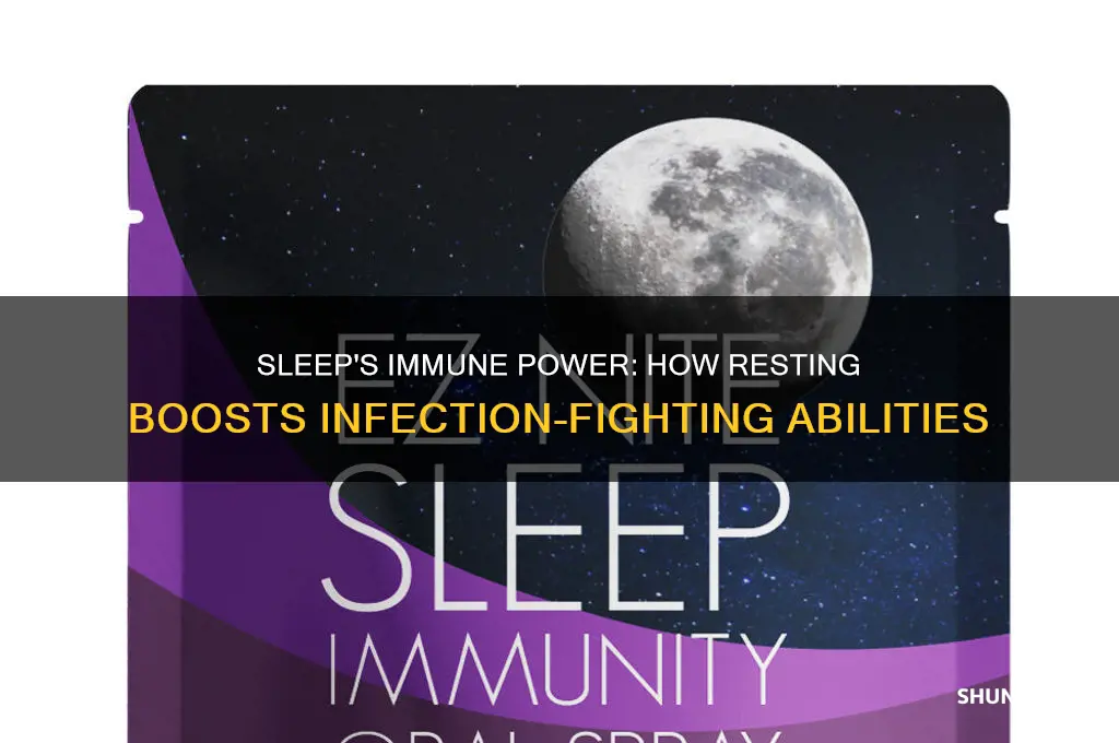 why does sleeping help fight infections