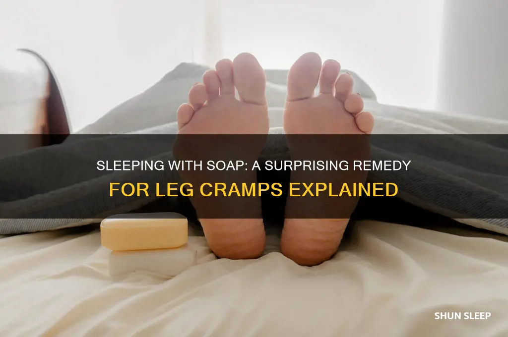 why does sleeping with soap help leg cramps
