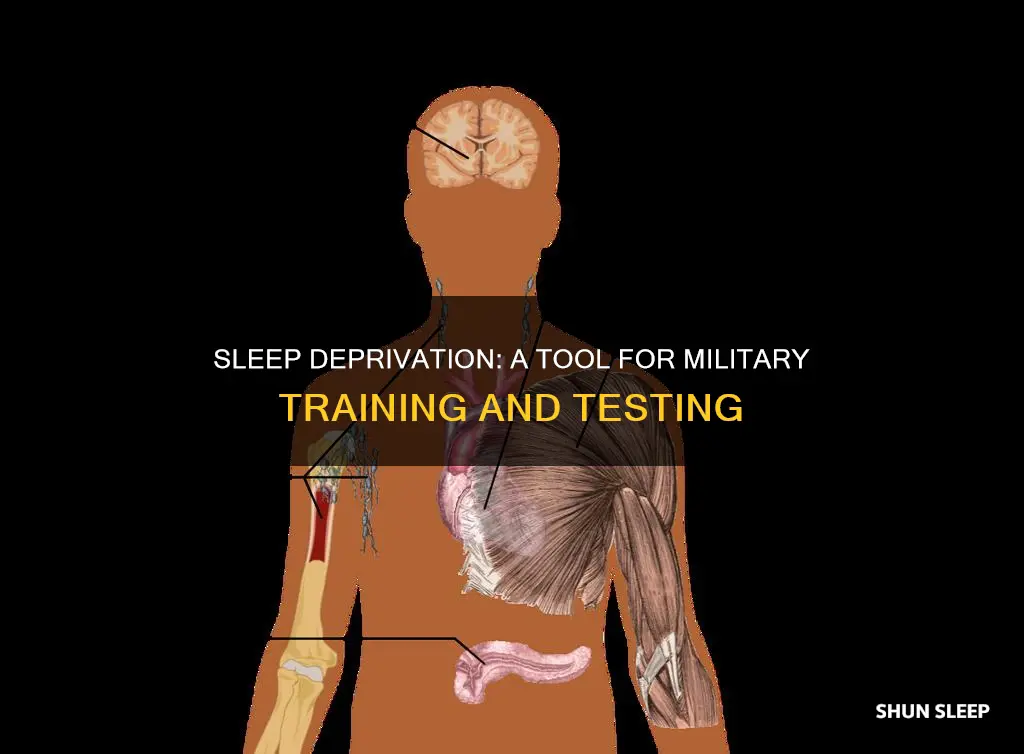 why does the military use sleep deprivation