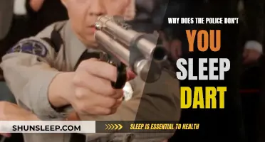 Sleep Darts: Why Police Avoid Their Use