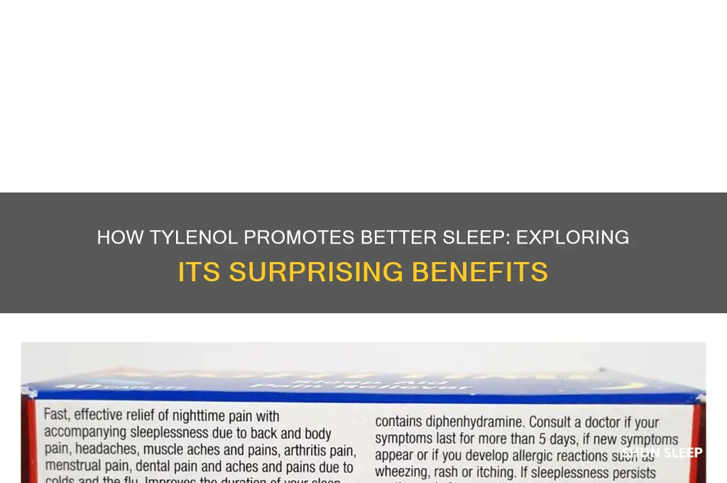 why does tylenol help sleep