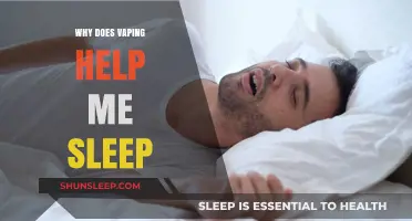 Vaping for Better Sleep: Uncovering the Relaxation Connection
