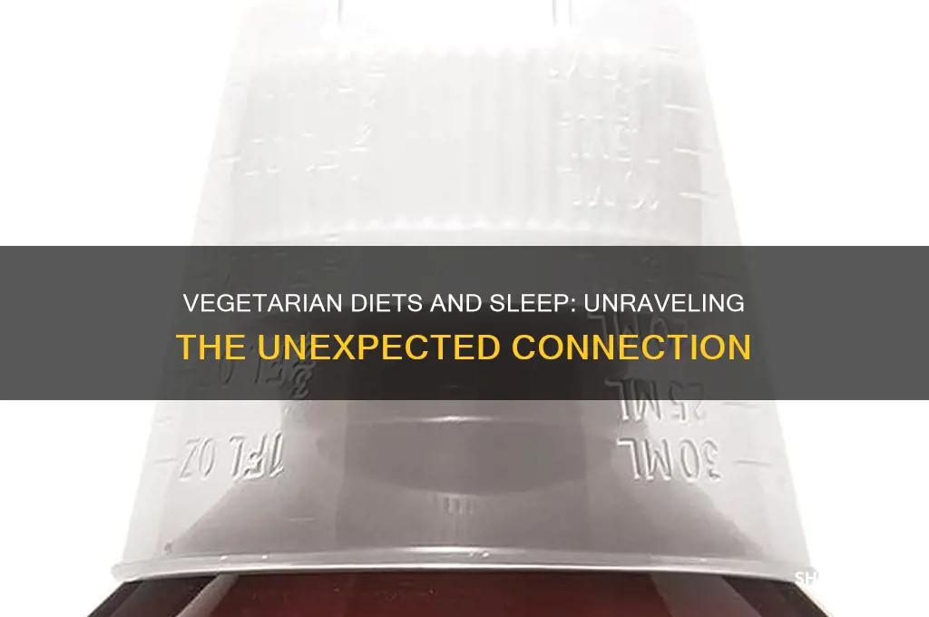 why does vegetarian help you sleep less
