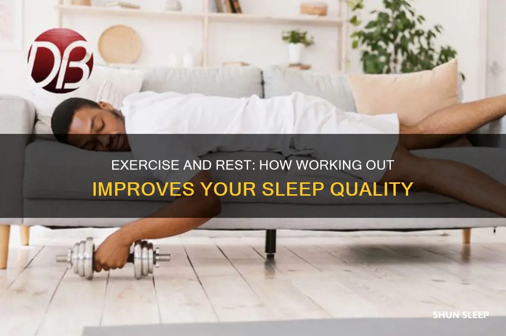 why does working out help you sleep