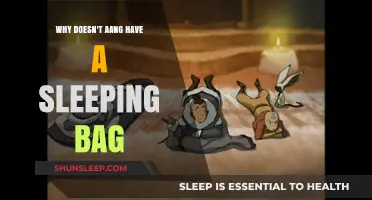 How Does Aang Sleep Without a Sleeping Bag?