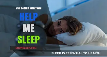 Why Melatonin Fails: Unraveling the Sleep Aid Mystery