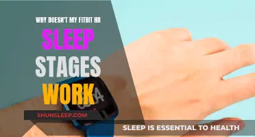 Troubleshooting Fitbit HR Sleep Stages: What's Not Working?