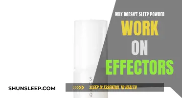 Sleep Powder: Why Effectors Are Immune to Its Power
