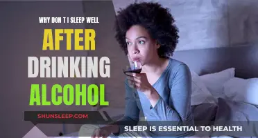 Alcohol and Sleep: A Troubling Relationship