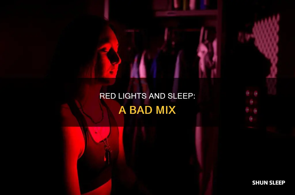 why don t you sleep with red lights on