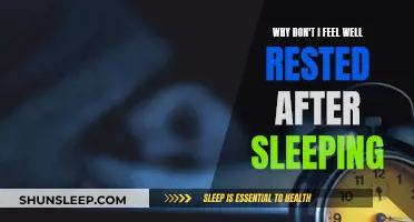 Sleep Quality: Feeling Rested or Waking Tired